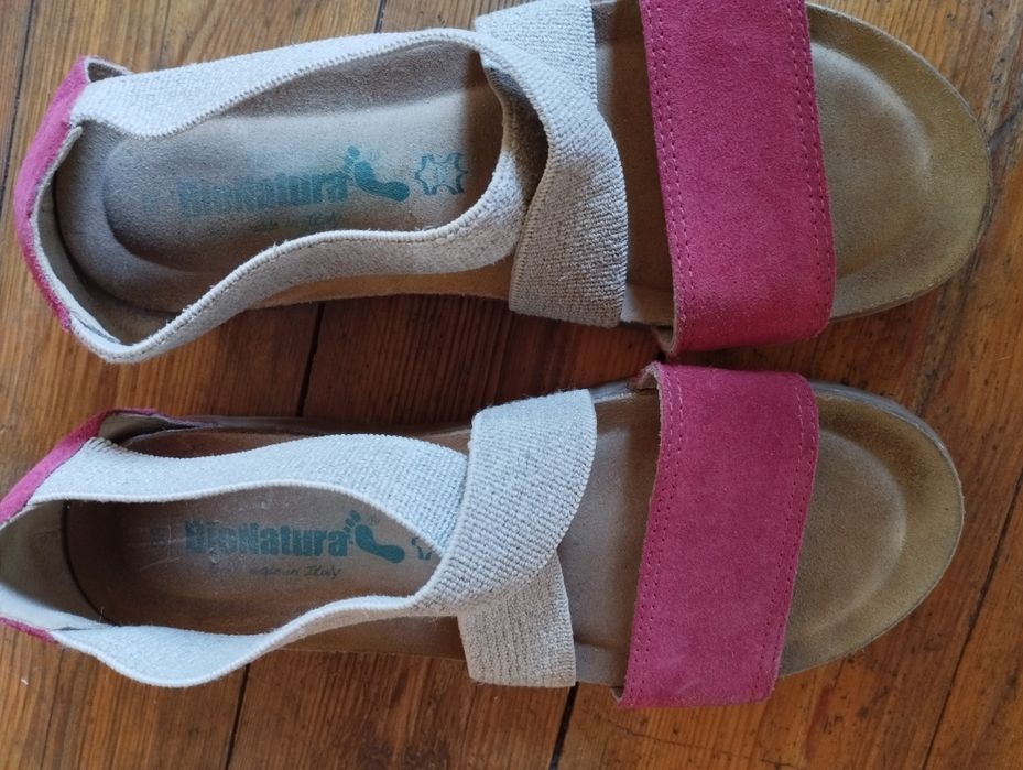 Дамски сандали BioNatura 38 номер, 60лв.