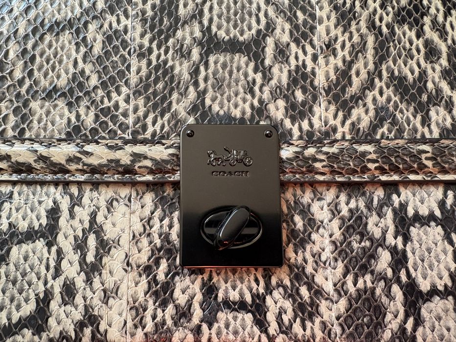 Дамски чанти естествена кожа Coach, Musette