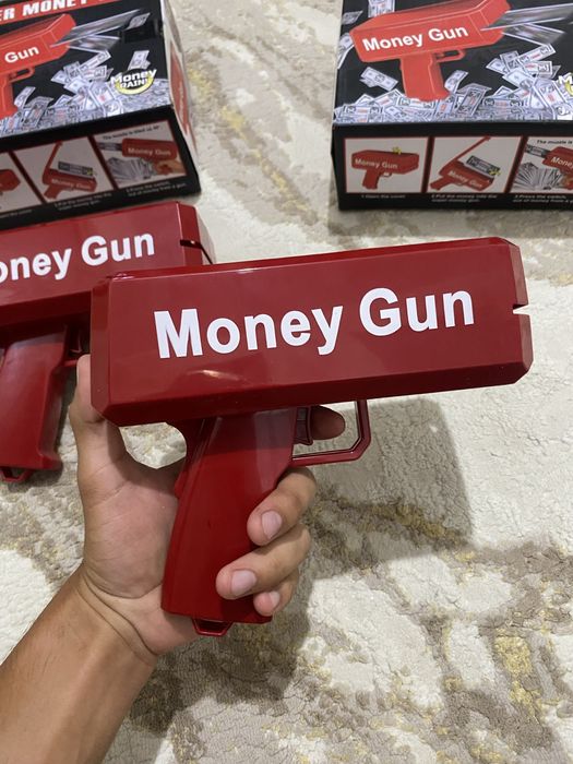 Money Gun денежный пистолет
