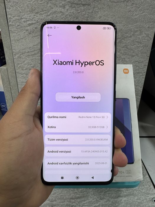 Redmi note13 pro+ 5g 12/512 gb
