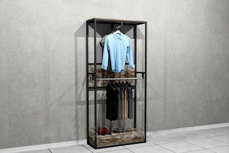 Гардеробный шкаф лофт