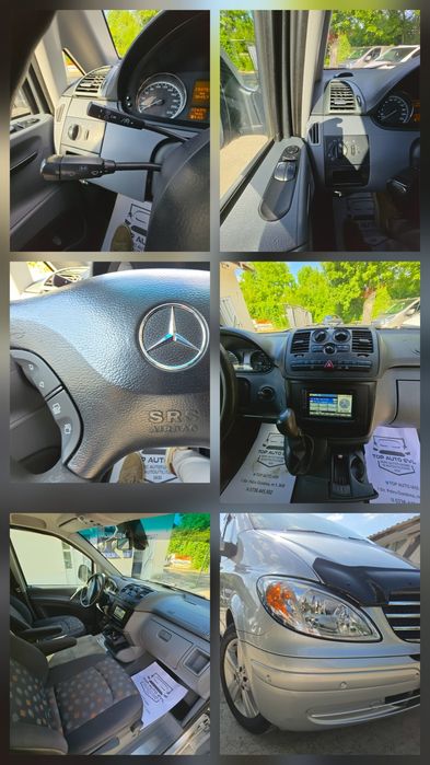 Mercedes-Benz Vito 120CDI 3.0V6 204CP 11-2007, Facelift Euro4 3locuri TOPP 10/10
