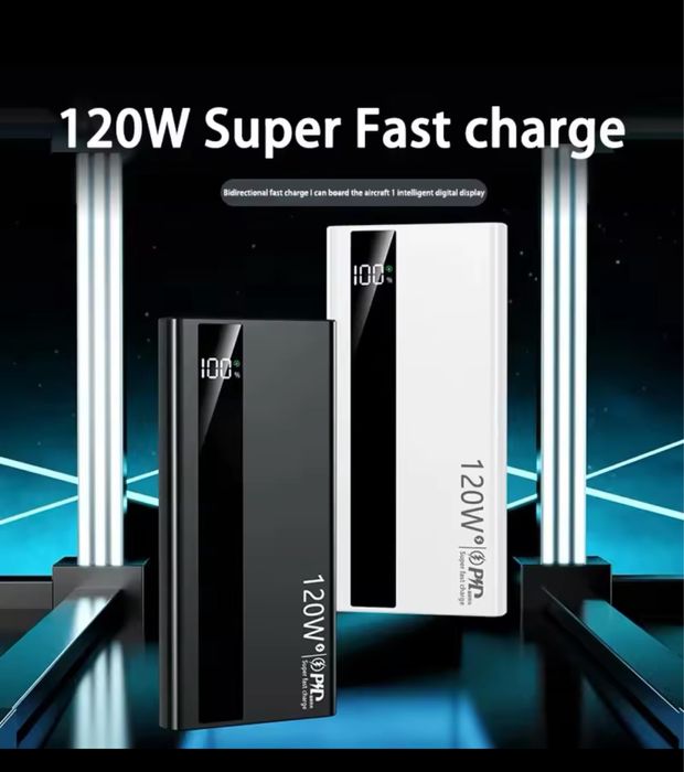 Външна батерия Xiaomi power bank зарядно телефон бързо зареждане нови