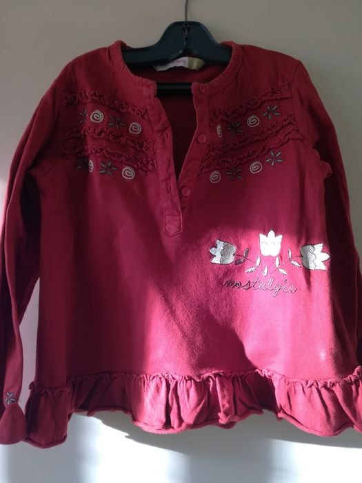 детска блуза и пуловер