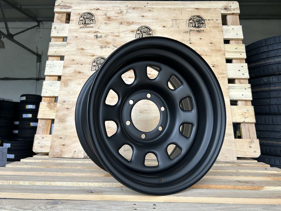 16" 6х139.7 Минусови Стоманени Джанти 4х4 Toyota Nissan Mitsubishi