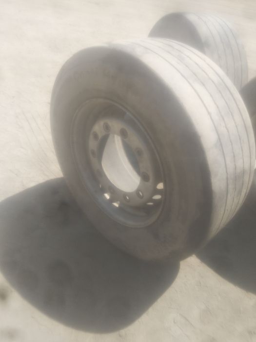 Диска балон фурний 385.55.R22.5  пергон холати яхши фура прицепга тел