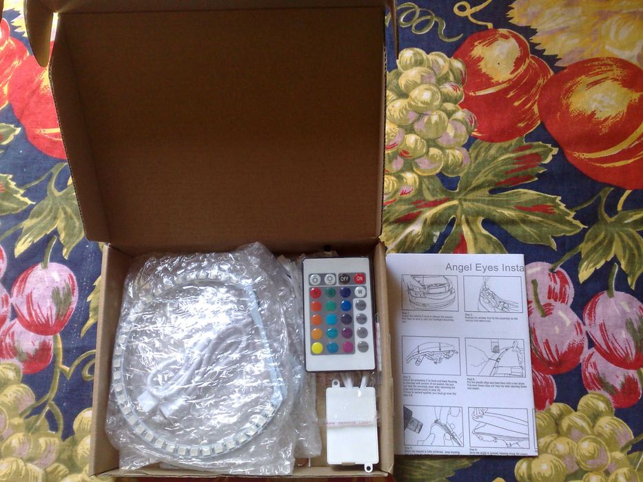 Многоцветни диодни Ангелски очи  за БМВ , angel eyes BMW