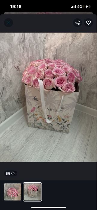 Букет 51 роза 10.000 тг