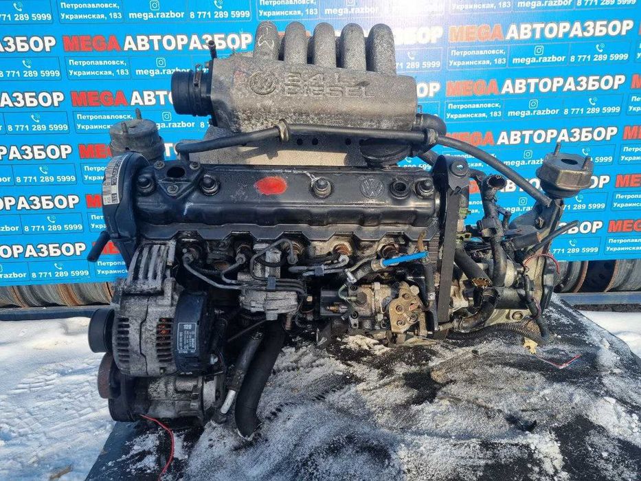 Двигатель 2.4 на Т4 / Volkswagen Transporter (T4) AAB