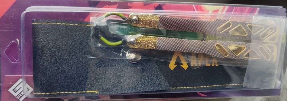Apex Legends Octane Heirloom V3 Butterfly Knife / Balisong