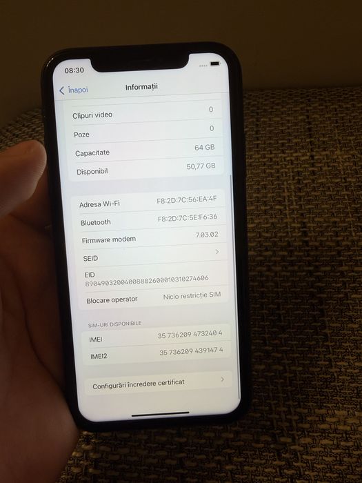 iPhone XR Black 64GB | Baterie 93% | baterie