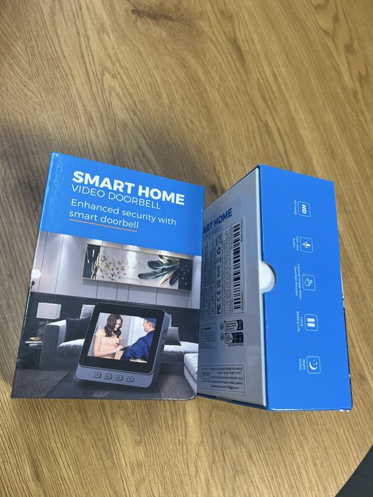 Sonerie cu Display, video interfon bidirectional,FHD 1080P, Sigilat