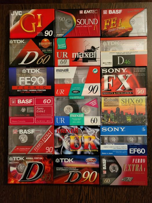 Casete audio sigilate