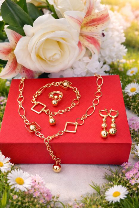 Bijuterii din inox placate cu aur