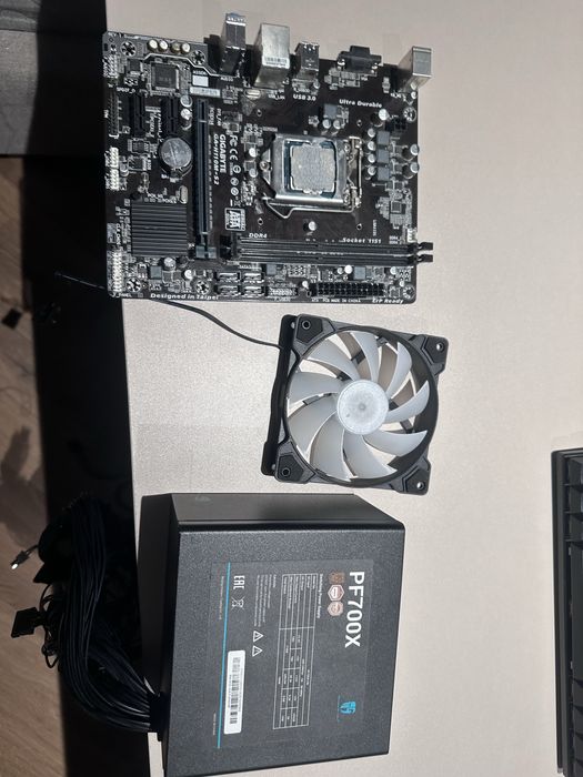 Комплект материнка+процессор