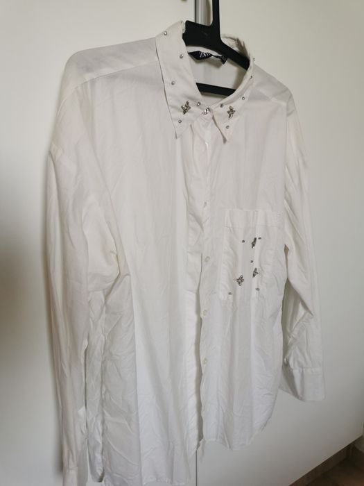 Бяла риза ZARA, размер M