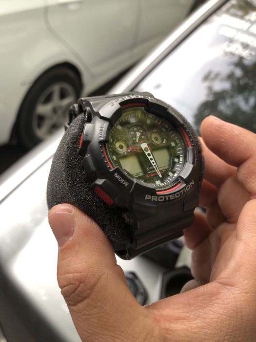 Casio gshock ga100 apple watch