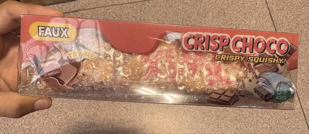 Crispy squishy ciocolata