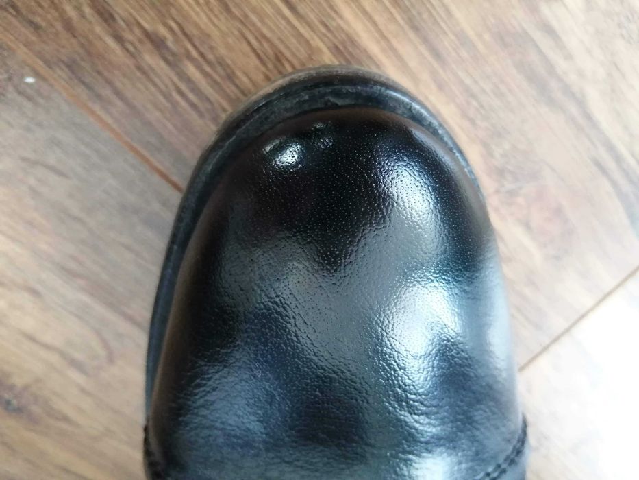 Ghete din piele, culoare - negru