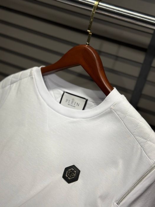 Tricou philipp plein alb