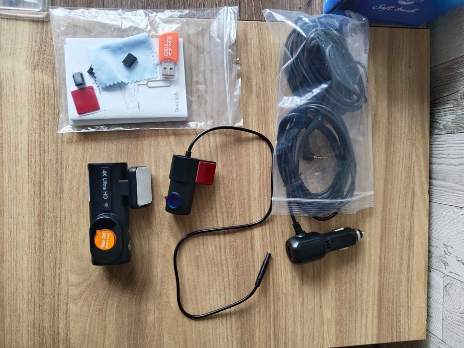 4k Ultra HD Видеорегистратор + задна камера