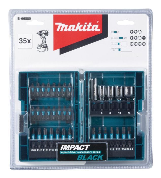 Комплект ударни накрайници Makita B-66880 - 35 части