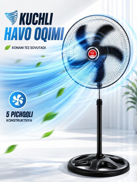 Polda turuvchi ventilyator