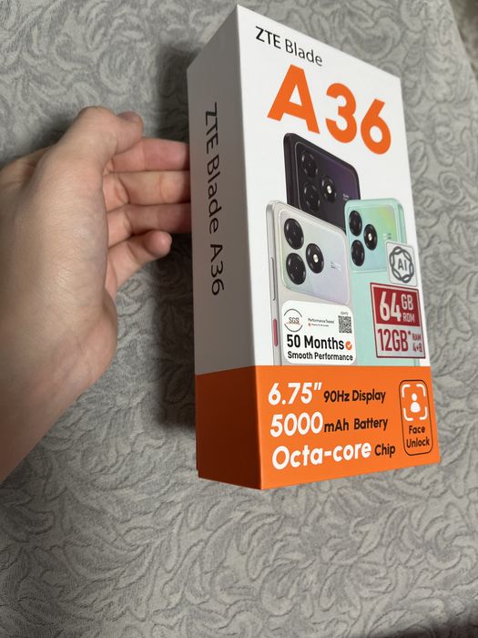 Продам новый телефон ZTE