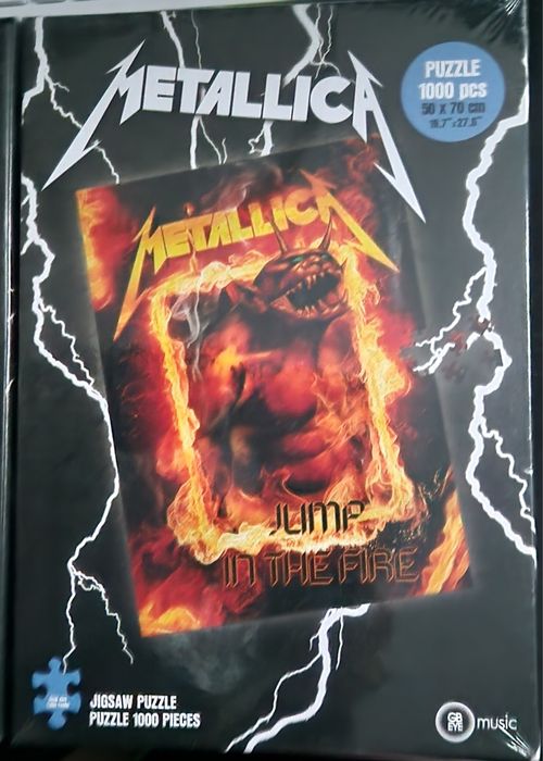 Metallica Jump in the fire - puzzle 1000 piese

50 x 70 cm

Nou, sigil