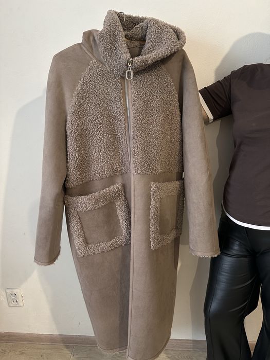 Куртка-дублёнка демисезонная, весна осень, 48-50