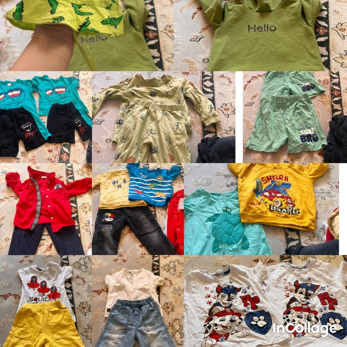 Тегін беремін ер баланын киімі