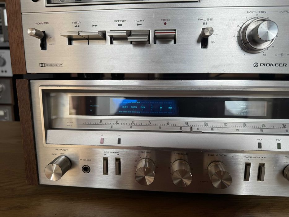 Pioneer SX-3600 si Pioneer CT-F 9191
