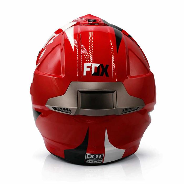 Кросова каска FOX V2, Full Face, DOT Сертификат, Размер: XL