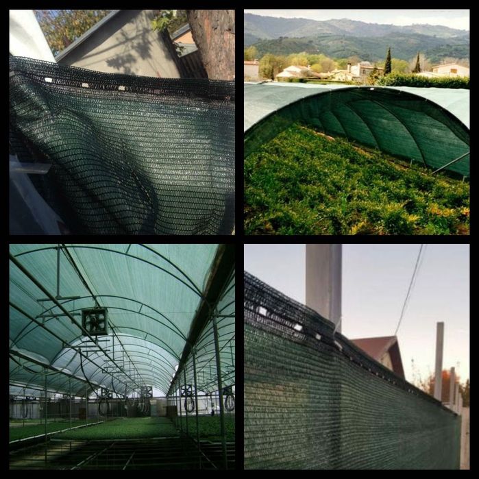 Plasa 50% Umbrire/Protectie Verde,Ochiuri Prindere, 6x50m=585lei/rola