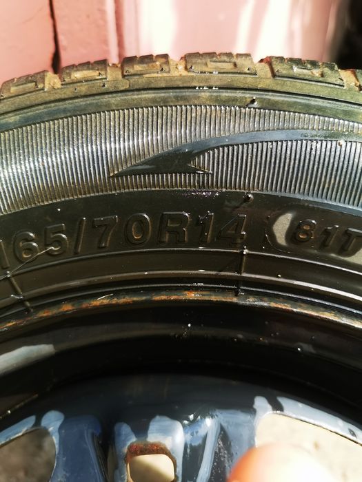 Roata cu anvelope pt Fabia