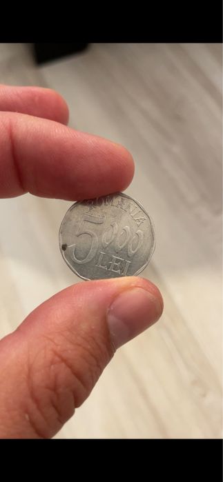 Moneda 5000 lei colecție