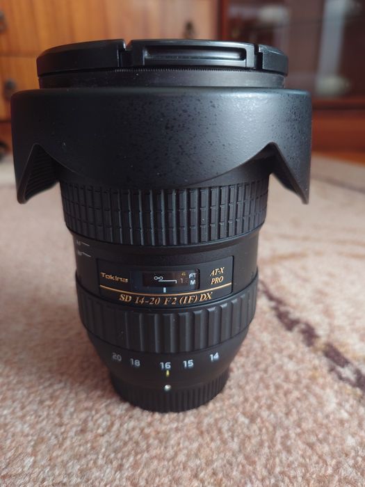 Обектив Tokina 14-20 f2 за Nikon