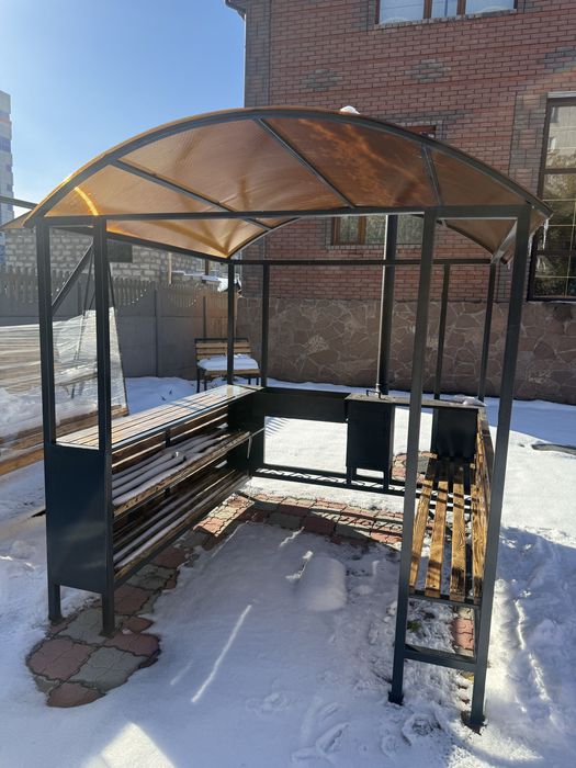 Новый мангал беседка