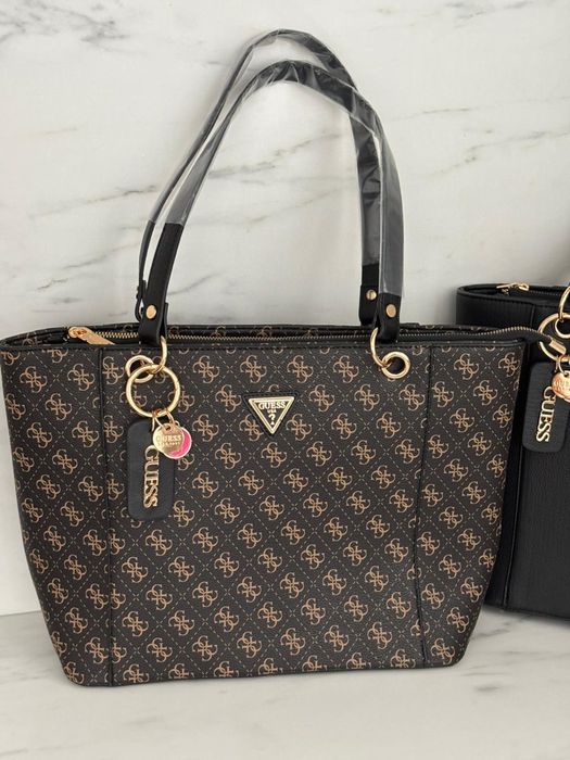 Geanta Michael Kors - YSL alb-negru