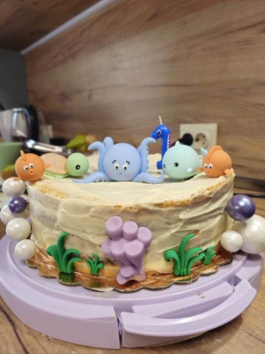 Топери за торта “Морско дъно”