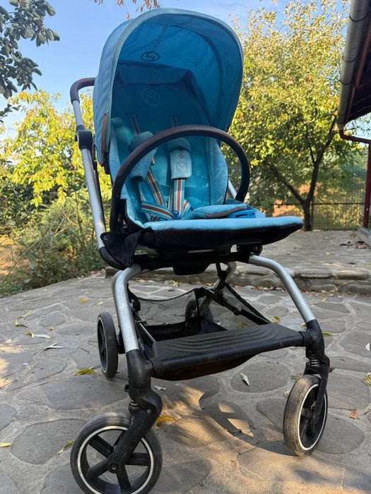 Cărucior Cybex Eezy S Twist+ 2 + scoică auto Cybex cu Isofix + adaptoare