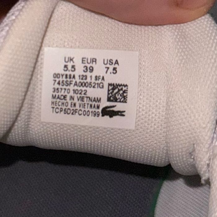 Кроссовки lacoste oddyssa