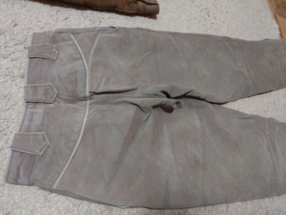 Pantaloni bavarezi de copii,Festival Oktoberfest,piele intoarsa