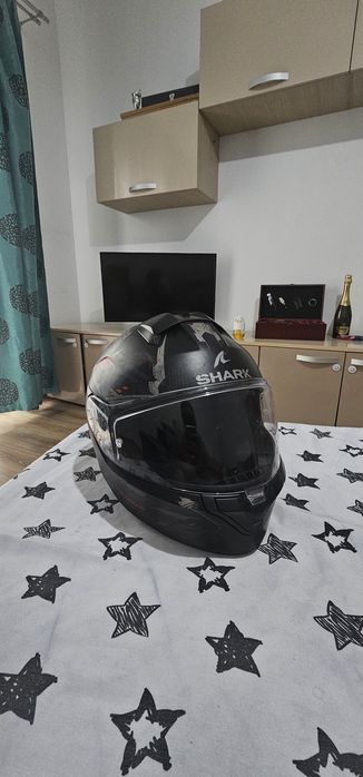 Casca de motor. Shark Ridill 2.