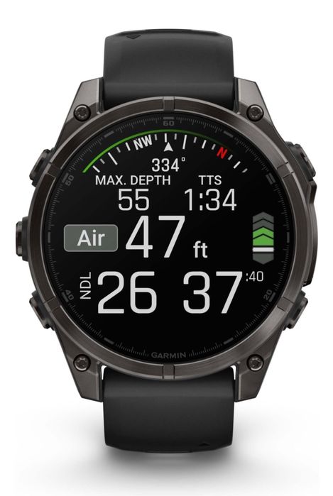 Смарт-часы Garmin Fenix 8 47 мм черный