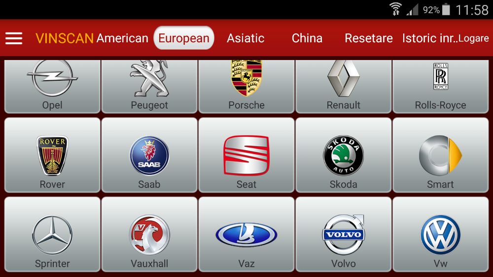 KIT Interfata auto Launch X431 EasyDiag Dbscar Original+Tableta Huawei