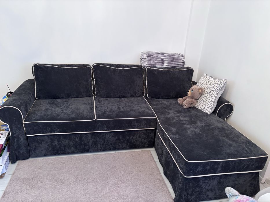 Vand coltar gri extensibil stare foarte buna