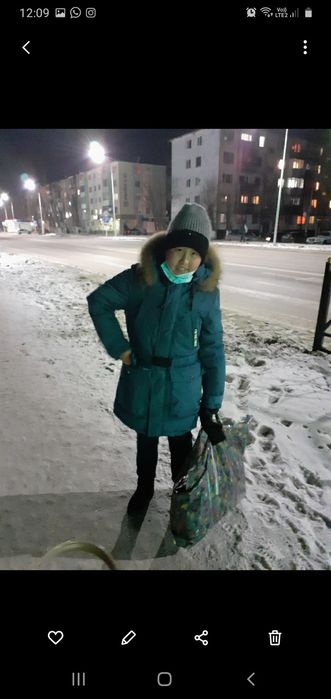 Куртка зимняя 15 тысяч(батонблю)