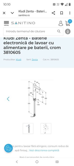 Baterie kludi zenta