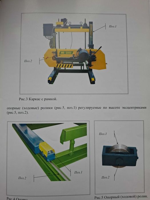 Ленточная пилорама МВ 2000 б/у
